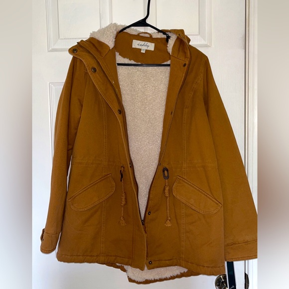 Tobacco color jacket - Picture 2 of 4